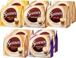SENSEO Pads Milk Range Vielfaltspaket 5 Sorten Creamy Collection 80 Getränke 12 SENSEO Pads Milk Range Vielfaltspaket 5 Sorten Creamy Collection 80 Getränke -Drink World Store 7c47f13f4b80b404bcda53e10ecc4f64