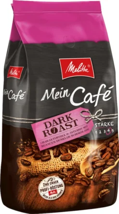 MELITTA Ganze Kaffeebohnen Mein Café Dark Roast 8x1 Kg Charaktervoll Intensiv -Drink World Store 7f6d2c2a7bfbd08eb44e0f353e8ffc3a