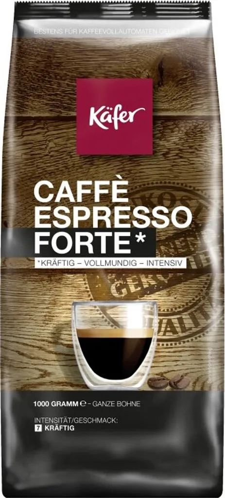 Käfer Caffè Espresso Forte | Ganze Bohne | 1000g 3 Käfer Caffè Espresso Forte | Ganze Bohne | 1000g