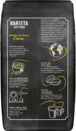 JACOBS Kaffeebohnen Barista Editions Crema Do Brasil 4 X 1 Kg Geröstete Bohnen 27 JACOBS Kaffeebohnen Barista Editions Crema Do Brasil 4 X 1 Kg Geröstete Bohnen -Drink World Store 81088119e76f4adf49f51b0dd31c05d3