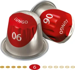 JACOBS Kapseln Lungo 6 Classico 10 X 20+2 Nespresso®* Kompatible Kaffeekapseln 14 JACOBS Kapseln Lungo 6 Classico 10 X 20+2 Nespresso®* Kompatible Kaffeekapseln -Drink World Store 82009a8cc4a08e0e5f57017bd1e58842