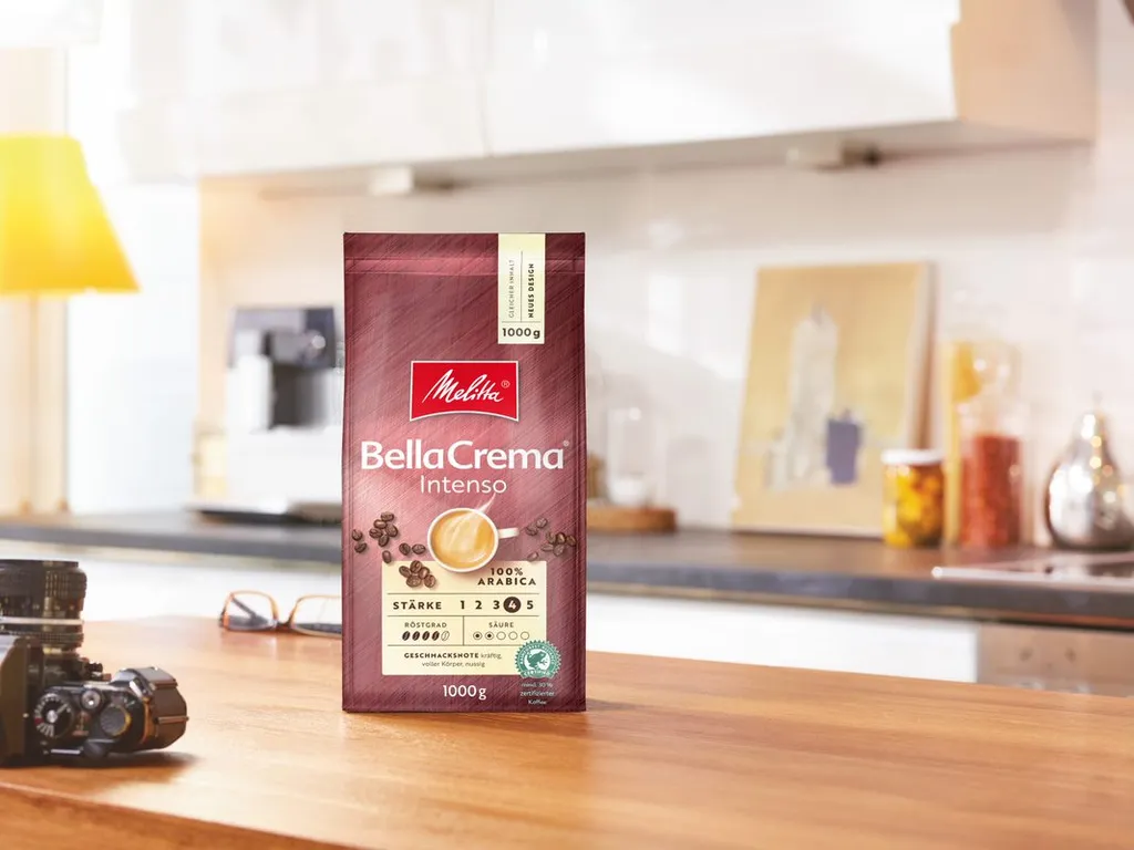 MELITTA Ganze Kaffeebohnen BellaCrema Intenso 1 Kg Starkes Aroma Intensiv 7 MELITTA Ganze Kaffeebohnen BellaCrema Intenso 1 Kg Starkes Aroma Intensiv – Bild 5