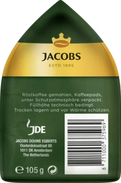 Jacobs Crema Pads | 16 Senseo Kompatible Kaffeepads -Drink World Store 8adf09cc7b3d726cc0aa1eac3666bcf5