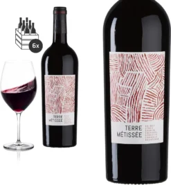 6er Karton 2020 Terre Métissée Von Vinovalie - Rotwein