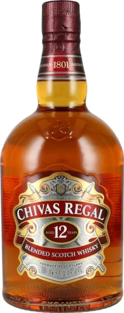 Chivas Regal 12 Years Old Scotch Whisky 40% 1,0L 12 Chivas Regal 12 Years Old Scotch Whisky 40% 1,0L -Drink World Store 8cb41342ba3e4ec7458504cbfe808821