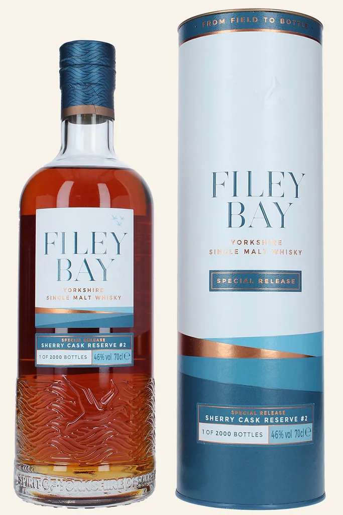 Spirit Of Yorkshire Yorkshire Single Malt Whisky Filey Bay Sherry Cask Reserve #2 46%vol Spirituosen 5 Spirit Of Yorkshire Yorkshire Single Malt Whisky Filey Bay Sherry Cask Reserve #2 46%vol Spirituosen – Bild 3