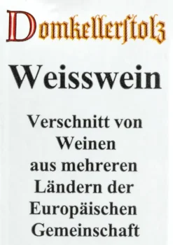 Domkellerstolz Weißwein (12x1,0L) -Drink World Store 8eb048f7ff5bc1e1df4944f9a235783b