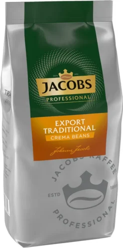 JACOBS Kaffeebohnen Professional Export Traditional Crema Markant 2 X 1 Kg -Drink World Store 8f359edf3ecf86a957ba17c6daf1652d