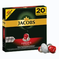 JACOBSLungo 6 Classico 200 Nespresso®* Kompatible Kaffeekapseln 16 JACOBSLungo 6 Classico 200 Nespresso®* Kompatible Kaffeekapseln -Drink World Store 8fc4796dc5adfe403f9444da14edc863