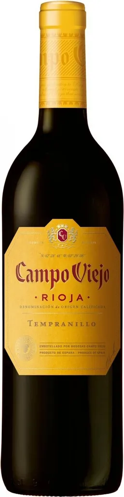 Campo Viejo Rioja Tempranillo Trocken | 13 % Vol | 0,75 L 3 Campo Viejo Rioja Tempranillo Trocken | 13 % Vol | 0,75 L