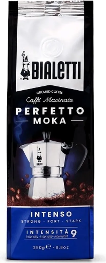 Bialetti Perfetto Moka Stark 250 G, 250 G, Dunkle Röstung, Kaffee, 30% Arabica, 70% Robust, Tasche 5 Bialetti Perfetto Moka Stark 250 G, 250 G, Dunkle Röstung, Kaffee, 30% Arabica, 70% Robust, Tasche – Bild 3