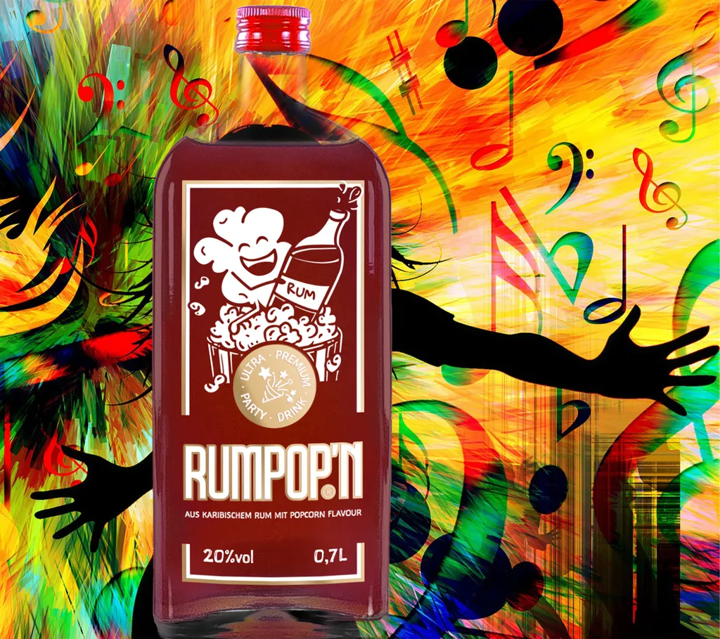 Rumpop´n 0,7 Liter🥃Rum+Popcorn=Rumpop´n🍿Popcorn Geschmack Mit Vanille Und Karamell Noten 5 Rumpop´n 0,7 Liter🥃Rum+Popcorn=Rumpop´n🍿Popcorn Geschmack Mit Vanille Und Karamell Noten – Bild 3