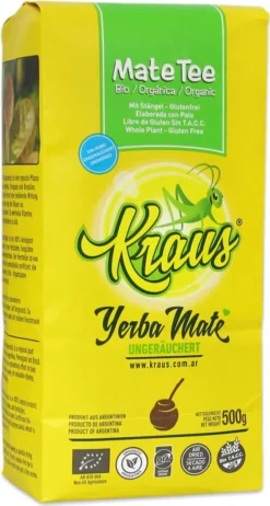 KRAUS Mate Tee Yerba Mate Organica 500g