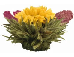 Creano Teeblumen Mix 18er ErblühTee Weißer Tee In Edeler Magnetbox Mit Sichtfenster & Silberprägung -Drink World Store 958628de2b40ddc326f37bf7301d987f