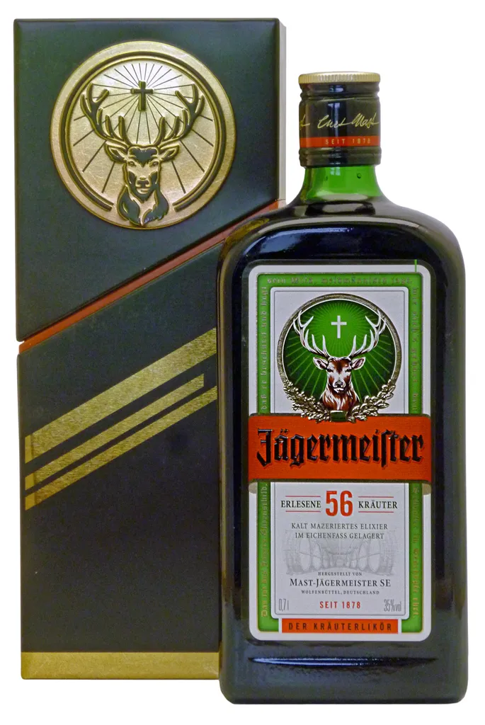 Jägermeister | Kräuterlikör | 0,7l. Flasche In Tin-Box (Blechdose) 3 Jägermeister | Kräuterlikör | 0,7l. Flasche In Tin-Box (Blechdose)