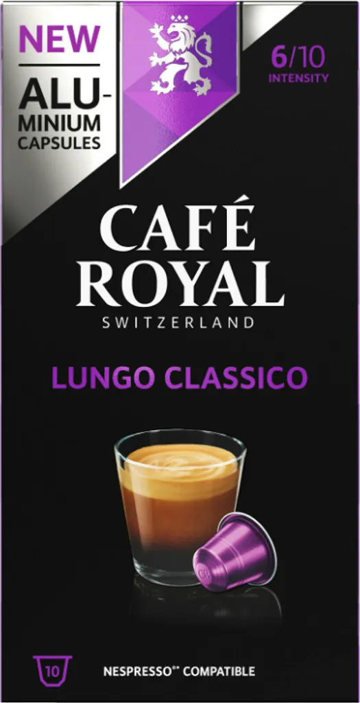 Café Royal Lungo Classico 10 Nespresso® Komp. Kapseln 3 Café Royal Lungo Classico 10 Nespresso® Komp. Kapseln