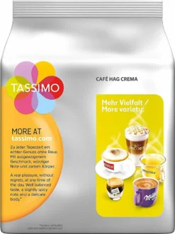 TASSIMO Kapseln Day-Night-Paket 3 Morning Café XL + 3 Café Hag - 111 Getränke 11 TASSIMO Kapseln Day-Night-Paket 3 Morning Café XL + 3 Café Hag - 111 Getränke -Drink World Store 9b35c9d34d86a5d2e06cc26620fbdff7 1