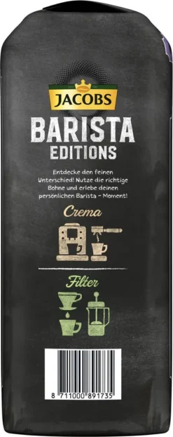 JACOBS Kaffeebohnen Barista Editions Espresso 3 Kg Espressobohnen + 1 Jacobs Barista Becher +1 Dose 17 JACOBS Kaffeebohnen Barista Editions Espresso 3 Kg Espressobohnen + 1 Jacobs Barista Becher +1 Dose -Drink World Store 9bafb4a1b6e5bc4a9cbb136fc53f3b2e