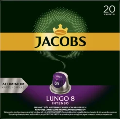 Jacobs Lungo 8 Intenso, Kaffeekapseln, Nespresso Kompatibel, Kaffee, 200 Kapseln, á 5.2 G 13 Jacobs Lungo 8 Intenso, Kaffeekapseln, Nespresso Kompatibel, Kaffee, 200 Kapseln, á 5.2 G -Drink World Store 9beeefd18f774b59217c9dfc3364fd93