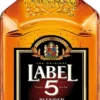 Label 5 Classic Black Blended Scotch Whisky 40 Prozent 500ml