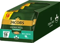JACOBS Pads Crema Balance 5 X 18 GetrÀnke - 90 Kaffeepads Senseo Kompatibel