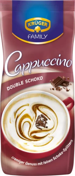 Krüger Family Cappuccino Double Schoko | 500-g-Beutel