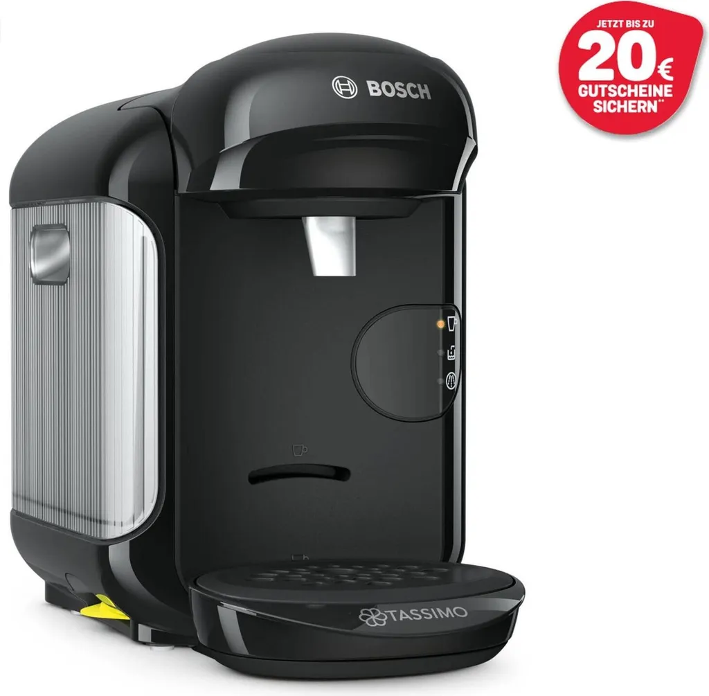 TASSIMO Kapseln Aktions-Paket 8 Packungen (4 Sorten) + Vivy 2 Schwarz Gratis 10 TASSIMO Kapseln Aktions-Paket 8 Packungen (4 Sorten) + Vivy 2 Schwarz Gratis – Bild 8