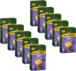 JACOBS Löskaffee Typ Cappuccino Milka* Geschmack 10 X 8 Sticks - 80 GetrÀnke