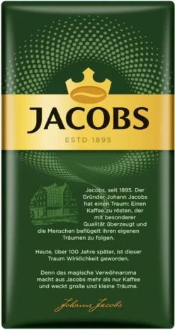 JACOBS Filterkaffee Krönung Balance 6 X 500 G Kaffee Gemahlen + 1 Becher+ 1 Dose -Drink World Store a299657ec1277fb120d46d0d65d6772a 2