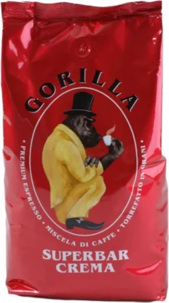GORILLA Superbar Crema Kaffeebohnen 1 Kg 8 GORILLA Superbar Crema Kaffeebohnen 1 Kg -Drink World Store a32494a0b4f2603681f96631ecd8440b