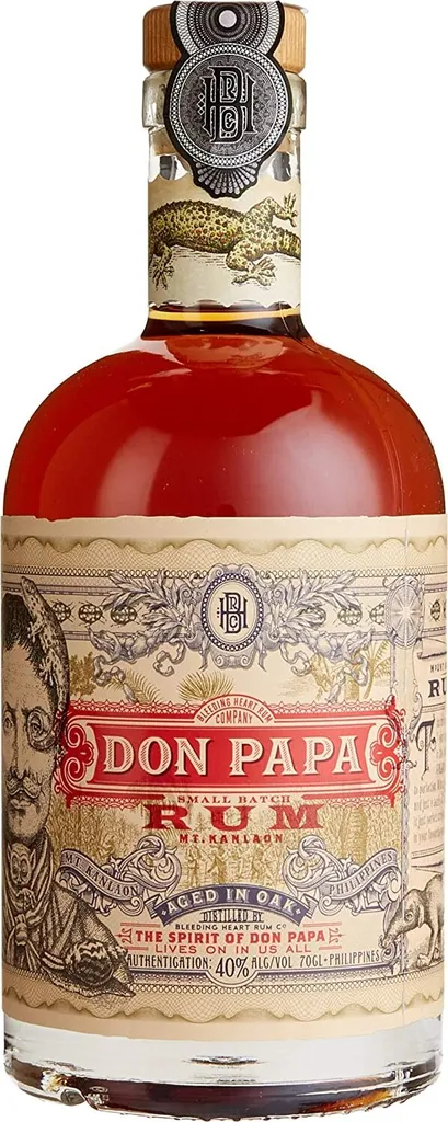Don Papa 7 YO Small Batch 0,7L (40% Vol.) Mit Geschenkverpackung 4 Don Papa 7 YO Small Batch 0,7L (40% Vol.) Mit Geschenkverpackung – Bild 2