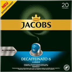 JACOBS Kapseln Nespresso®* Kompatibel 5x20 Lungo 8 Intenso+ 5x20 Decaffeinato 6 -Drink World Store a3d6959983adff3b4558d65c21f3f3dc 1