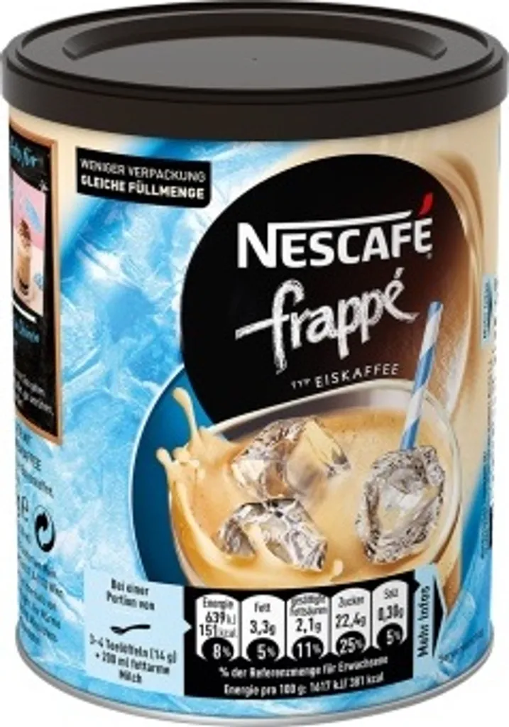 Nestlé® Nestle Nescafe Frappe Eiskaffee Mischung In Der Dose 275g 4er Pack 3 Nestlé® Nestle Nescafe Frappe Eiskaffee Mischung In Der Dose 275g 4er Pack