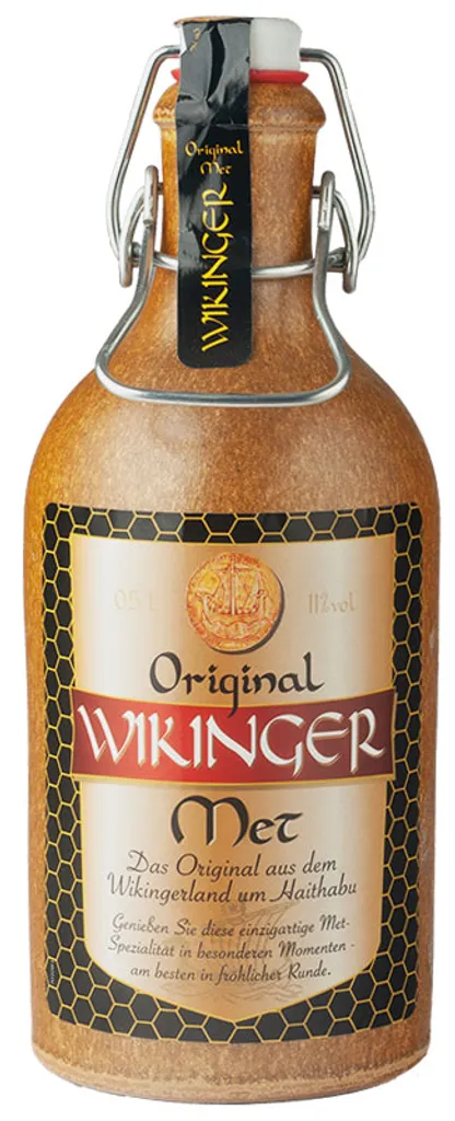 Original Wikinger Met Honigwein Met In Traditionsflasche 500ml 4 Original Wikinger Met Honigwein Met In Traditionsflasche 500ml – Bild 2