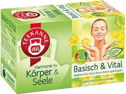 5 X Teekanne - Harmonie Für Körper & Seele - Basisch & Vital - Kräutertee (5 X 40g)