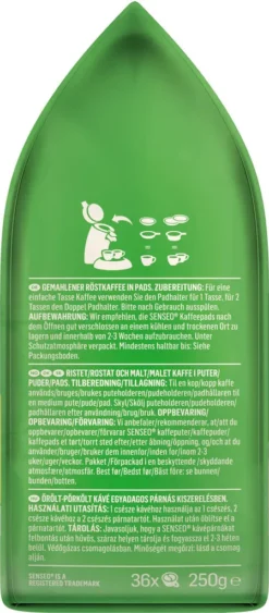SENSEO Pads Mild UTZ 10 X 36 Kaffeepads Vorratspack - 360 Getränke -Drink World Store a7b0b9329d7769d040c6a1fb7e8fe014