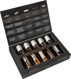 Premium Rum Tasting Set 5 X 0,05 L | Ron Centenario Solera 20 Fundación, Remedy Spiced Rum, Don Papa Rum 7 Jahre, Botucal Reserva Exclusiva & Ron Prohibido Gran Reserva Solera 15 -Drink World Store a87f8a6ce32f0b180d5300b87f5407ce