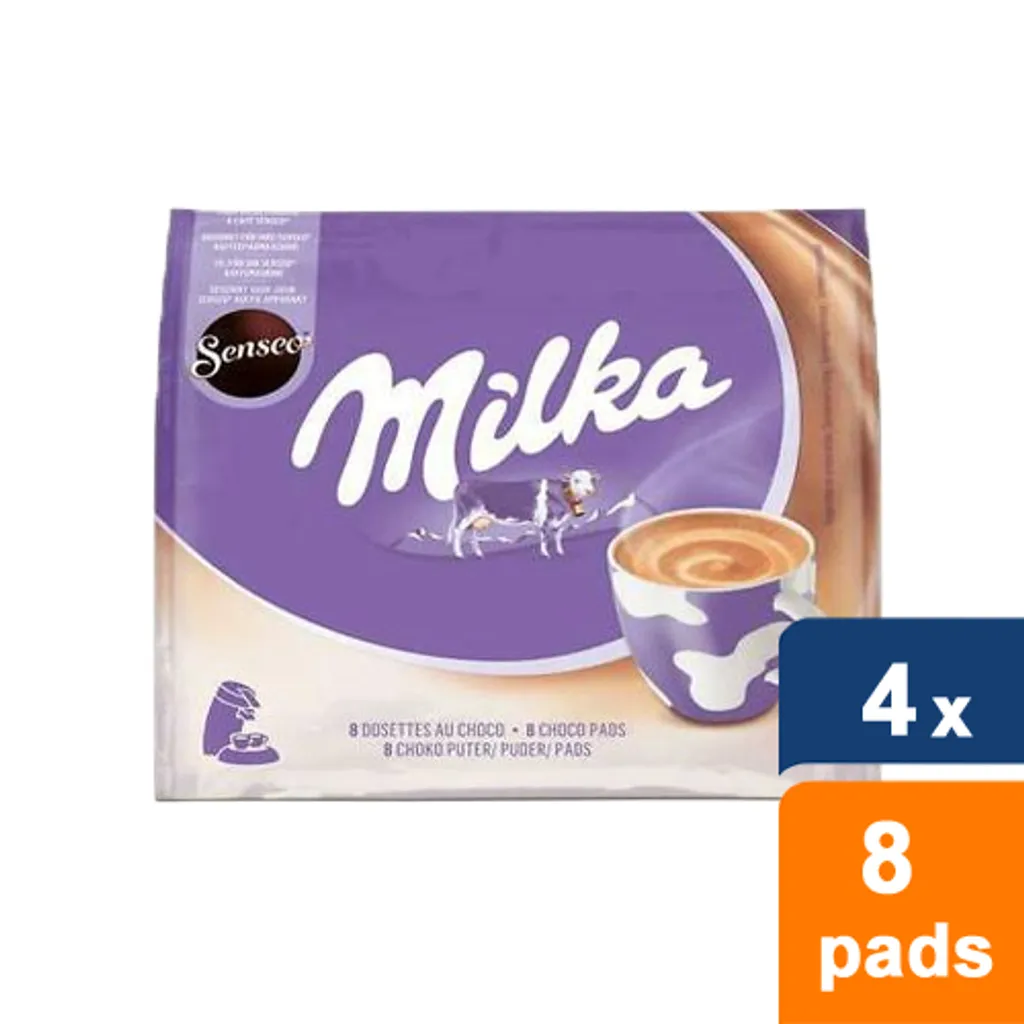 Senseo - Milka Choco Pads - 4x 8 Pads 3 Senseo - Milka Choco Pads - 4x 8 Pads