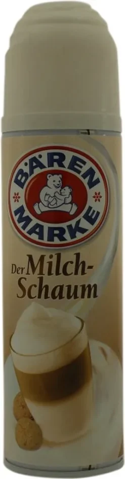 Bärenmarke Der Milch Schaum Luftig Locker In Der Sprühflasche 250ml -Drink World Store ace2f4e54a9cf090bc8588805e1f7649