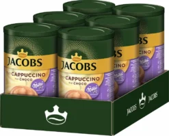 JACOBS Typ Choco Cappuccino 6 X 500 G Dosen Instantkaffee Mit Milka-Geschmack -Drink World Store adbf79a09c3cd3674452f28510081549