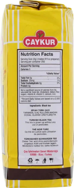 Caykur Tee Spezial Schwarzer Tee (500 G) -Drink World Store ae2b6860617a45c70afd14c01c24cc00