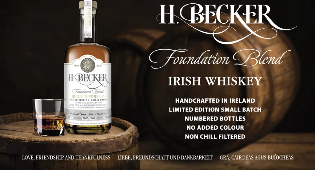 H. Becker Irish Whiskey Foundation Blend 0,7 L 5 H. Becker Irish Whiskey Foundation Blend 0,7 L – Bild 3