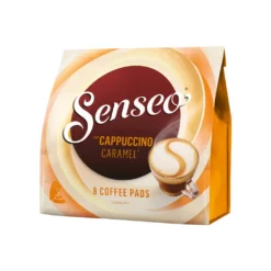 Senseo Cappuccino Caramel | 8 Kaffeepads -Drink World Store b14c0e7adc6b27fb41f1e55d4accc09c