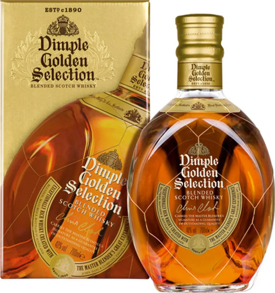 Dimple Golden Selection Blended Scotch Whisky | 40 % Vol | 0,7 L 3 Dimple Golden Selection Blended Scotch Whisky | 40 % Vol | 0,7 L