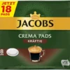 Jacobs Crema Pads Kräftig | 18 Senseo Kompatible Kaffeepads, 118 G 2 Jacobs Crema Pads Kräftig | 18 Senseo Kompatible Kaffeepads, 118 G -Drink World Store b249593f60c8805f2571c9754ee0f0b9