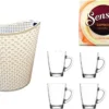 Senseo Cappuccino Caramel Für Geeignet Senseo Und Weitere Kaffeemaschinen Aktion+ 6 Kaffeebecher Mit Henkel Plus Wäschekorbaktion Rattan-Design 27 Liter 2 Senseo Cappuccino Caramel Für Geeignet Senseo Und Weitere Kaffeemaschinen Aktion+ 6 Kaffeebecher Mit Henkel Plus Wäschekorbaktion Rattan-Design 27 Liter -Drink World Store b2cc4be6d3a8848684a96a70ec36d6db