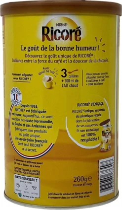 Nestle Ricore L'instant Douceur Instant Kaffee Mit Extrakten Aus Der Zichorie Wurzel 260 Gramm 13 Nestle Ricore L'instant Douceur Instant Kaffee Mit Extrakten Aus Der Zichorie Wurzel 260 Gramm -Drink World Store b3f733e4605e9a649372f5b4372aee5a