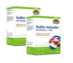 Sunlife Heißer Holunder + Granatapfel Sticks 20 Stück Im Doppelpack