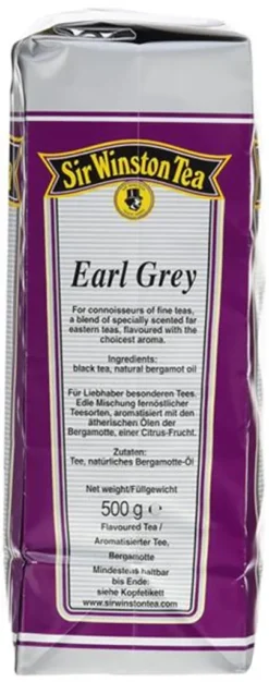 Sir Winston Tea Earl Grey | Loser Tee | 500g 24 Sir Winston Tea Earl Grey | Loser Tee | 500g -Drink World Store b84af337153707ef516ceadb132ce121