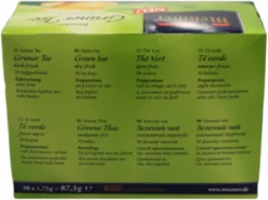 Meßmer Grüner Tee Herb Frischer Genuss 50 Teebeutel Traditionell 87g 19 Meßmer Grüner Tee Herb Frischer Genuss 50 Teebeutel Traditionell 87g -Drink World Store b9b937bd1c0832157905dd273a20e3e8